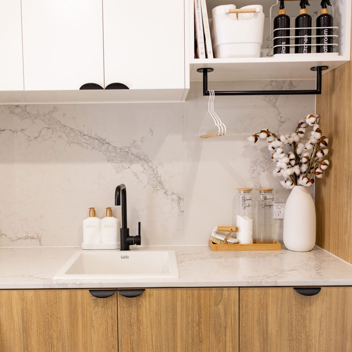 Transform Your Laundry into a Serene Haven: Creative Storage Solutions for a Calm Space