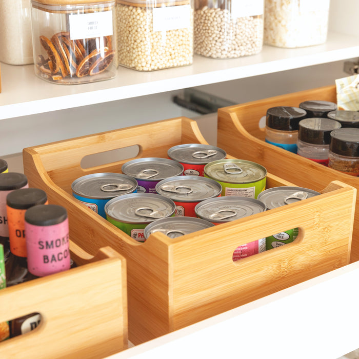 Bamboo Storage Tub Large