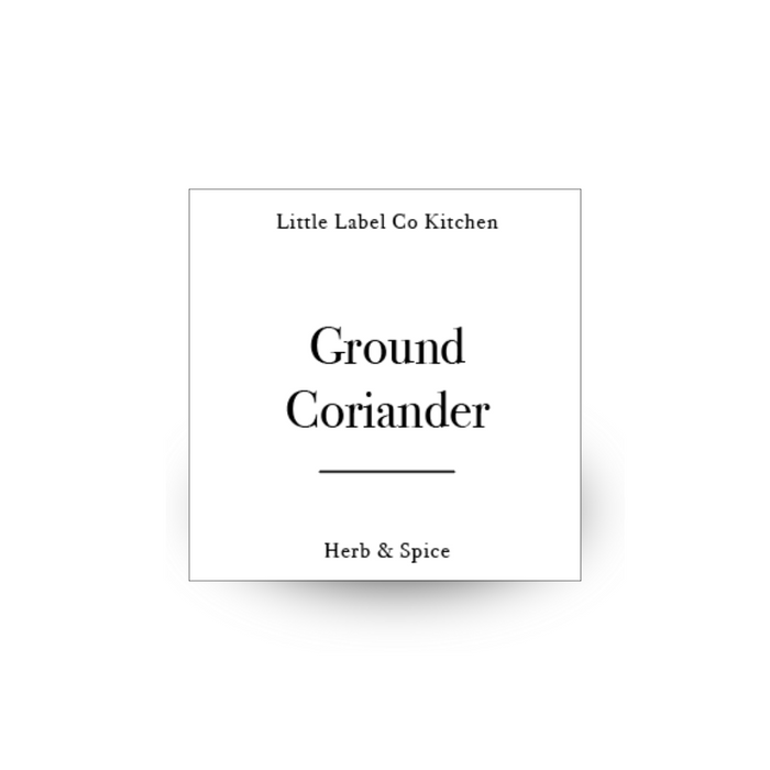 Custom Herb & Spice Stickers - 6 Label Pack - Little Label Co The Home of Organisation For Kitchen, Bathroom, Laundry & More