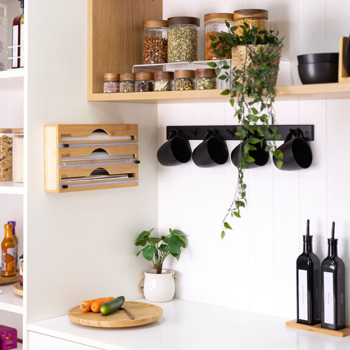 Custom Labels for Food Wrap and Roll Dispensers - Little Label Co The Home of Organisation For Kitchen, Bathroom, Laundry & More