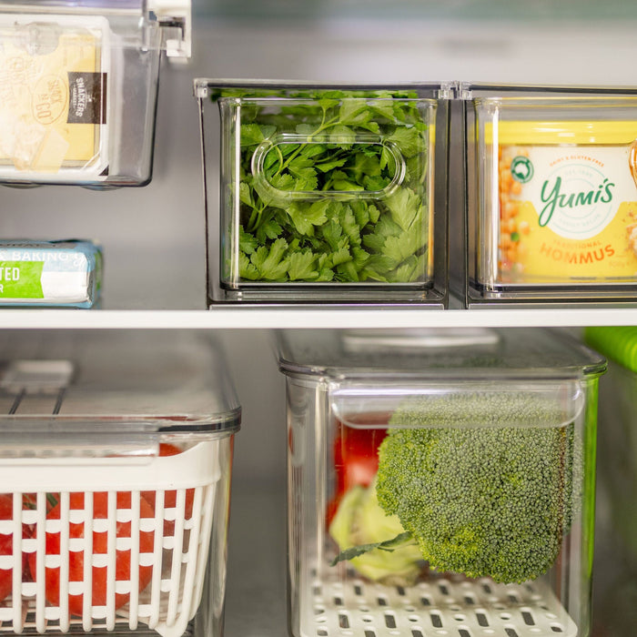 Clear Modular Drawer Organiser Small - Little Label Co The Home of Organisation For Kitchen, Bathroom, Laundry & More