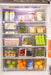 Fridge Organiser with Drainage Plug - Set of 2 for Fridge storage and organisation. Keep your food fresher in our storage containers.  Great for Meal Prep and Fridge organisation
