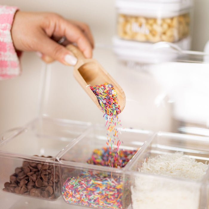Large Wooden Scoop - Little Label Co The Home of Organisation For Kitchen, Bathroom, Laundry & More