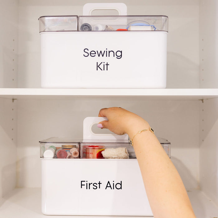 Custom First Aid Labels - Little Label Co The Home of Organisation For Kitchen, Bathroom, Laundry & More
