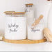 Bamboo Round Tray - 35cm - Little Label Co The Home of Organisation For Kitchen, Bathroom, Laundry & More