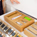 Bamboo Sandwich Bag Organiser - Little Label Co The Home of Organisation For Kitchen, Bathroom, Laundry & More