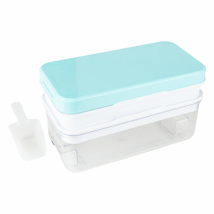 One push ice cube tray with storage box - Little Label Co The Home of Organisation For Kitchen, Bathroom, Laundry & More