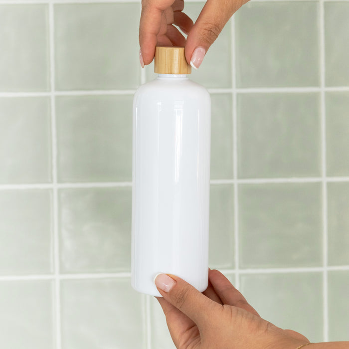 500ml Refillable Cleaning & Bathroom Bottle - Little Label Co Australia - The Home of Organisation For Kitchen, Bathroom, Laundry & More