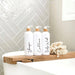 500ml Plastic Pump Bottle (White) - Little Label Co - Bathroom Accessories - 20%,Bathroom & Cleaning,Bathroom Organisation,Catchoftheday,Kitchen Organisation,Laundry Organisation,Refillable Bottles