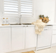 500ml White Glass Pump Bottles with Bamboo Tray - Little Label Co - Soap & Lotion Dispensers - 20%, Bathroom & Cleaning, Bathroom Organisation, Kitchen Organisation, Laundry Organisation, Refillable Bottles