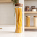 Acacia Wood Glass Pasta Jar - 1.2L - Little Label Co The Home of Organisation For Kitchen, Bathroom, Laundry & More