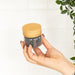 Bamboo Glass Pantry Jar - 100ml - Little Label Co Australia - The Home of Organisation For Kitchen, Bathroom, Laundry & More