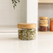 Bamboo Glass Pantry Jar - 500ml - Little Label Co Australia - The Home of Organisation For Kitchen, Bathroom, Laundry & More