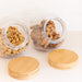 Glass Snack Jar with Bamboo Lid - 2L - Little Label Co Australia - The Home of Organisation For Kitchen, Bathroom, Laundry & More
