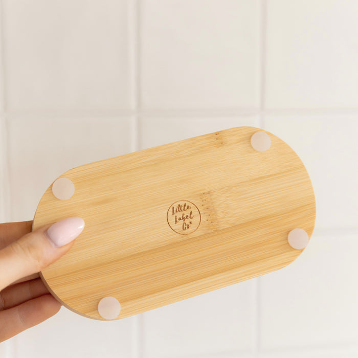 Round Bamboo Tray