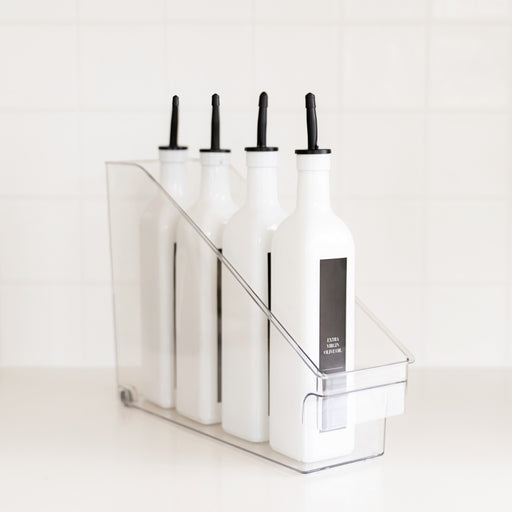 Clear Pull-out File Organiser - Little Label Co The Home of Organisation For Kitchen, Bathroom, Laundry & More