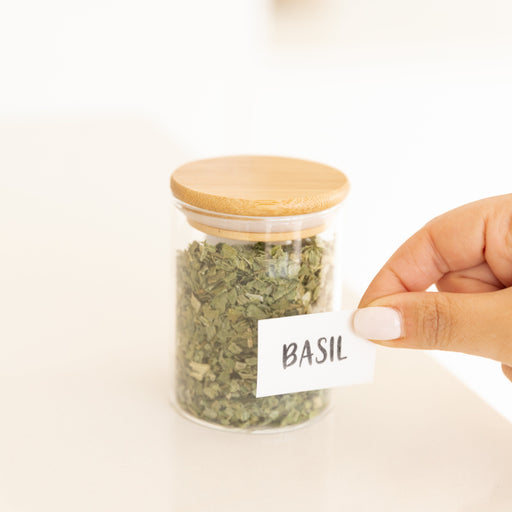 Custom Herb & Spice Labels - Little Label Co The Home of Organisation For Kitchen, Bathroom, Laundry & More