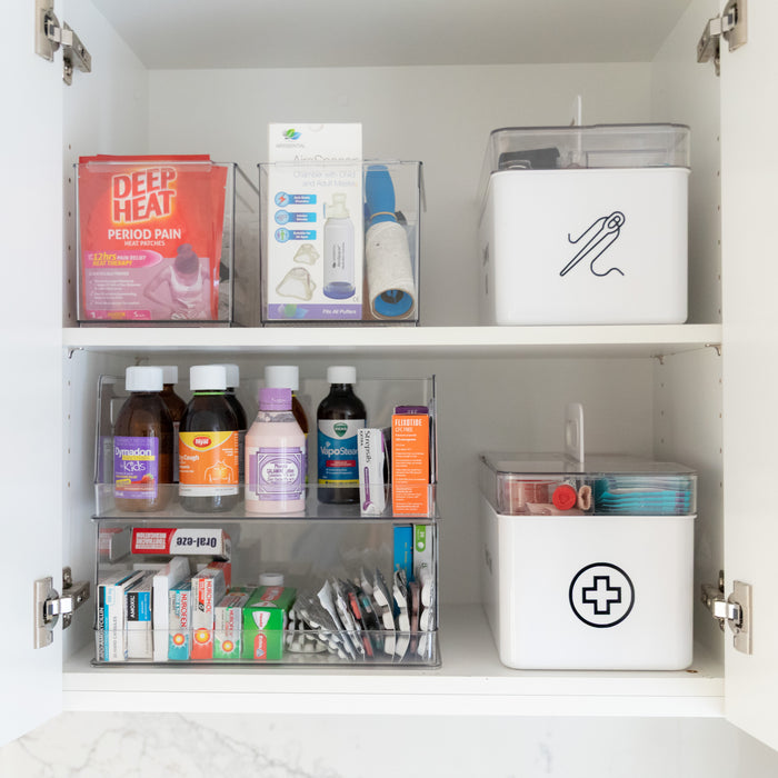 Deluxe First Aid and Medicine Pack - Little Label Co Australia - The Home of Organisation For Kitchen, Bathroom, Laundry & More