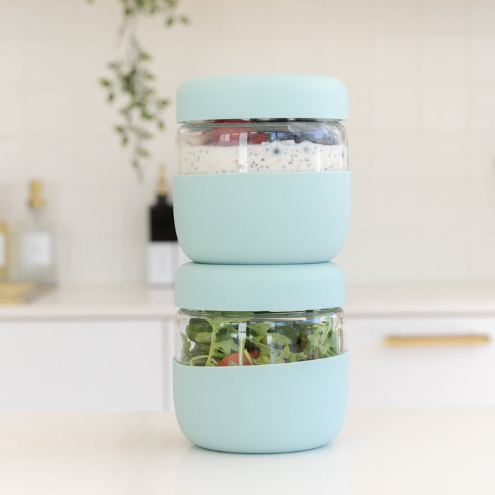 Glass Food Storage Jar - Little Label Co Australia - The Home of Organisation For Kitchen, Bathroom, Laundry & More