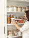 White Flip Canister Value Pack x 16 - Little Label Co Australia The Home of Organisation For Kitchen, Bathroom, Laundry & More