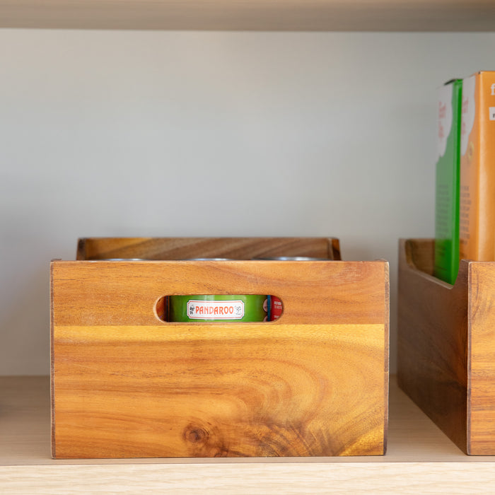 Ultimate Acacia Pantry Container Set - Little Label Co Australia - The Home of Organisation For Kitchen, Bathroom, Laundry & More