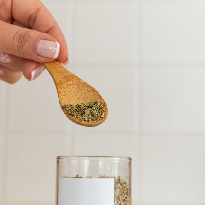 Herb and Spice Mini Wooden Spoon for Spice Jars - Little Label Co Australia - The Home of Organisation For Kitchen, Bathroom, Laundry & More