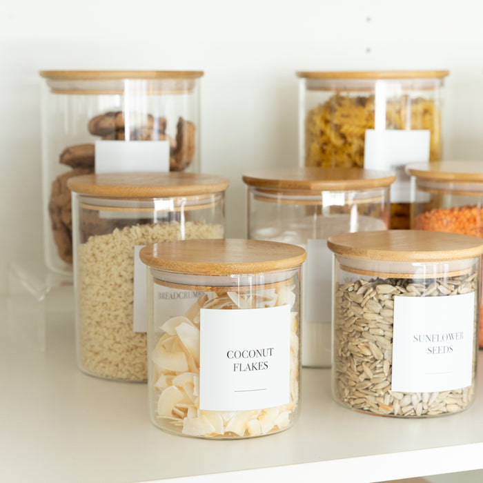 Acrylic Pantry Shelf Riser - Little Label Co Australia - The Home of Organisation For Kitchen, Bathroom, Laundry & More
