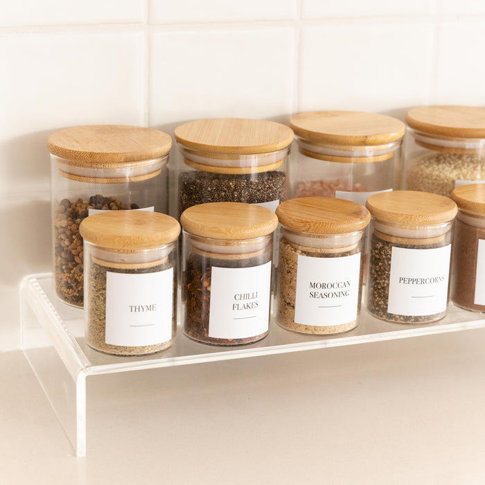 Acrylic Pantry Shelf Riser