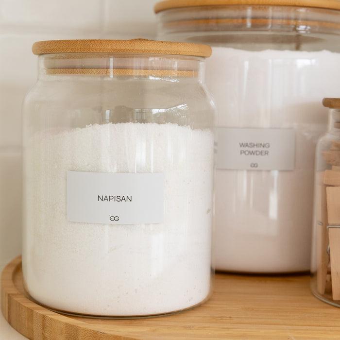 Graceful Guidance Cleaning Stickers - 36 Pack - Little Label Co Australia - The Home of Organisation For Kitchen, Bathroom, Laundry & More