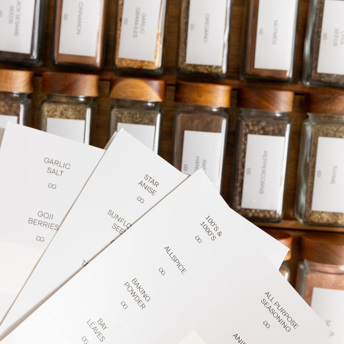 Graceful Guidance Herb & Spice Stickers - 84 Pack