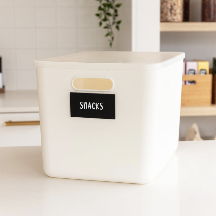 Storage Container with Plastic Lid - Jumbo