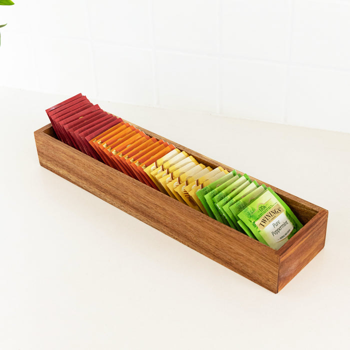 Acacia Wood Drawer Organiser - Large