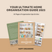 Home organisation ebook. get tips and trips form home organisation experts at little label co. 