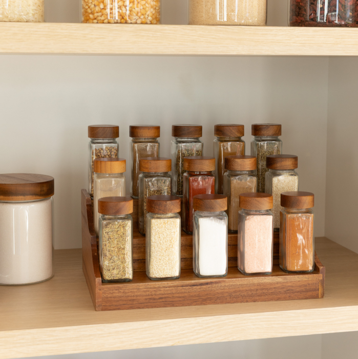 Acacia Wood Herb & Spice Shelf