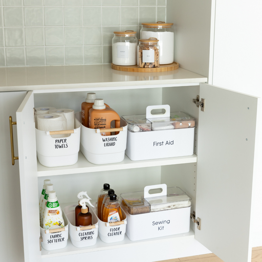 Deluxe Laundry Organisation Storage Pack - Little Label Co Australia - The Home of Organisation For Kitchen, Bathroom, Laundry & More