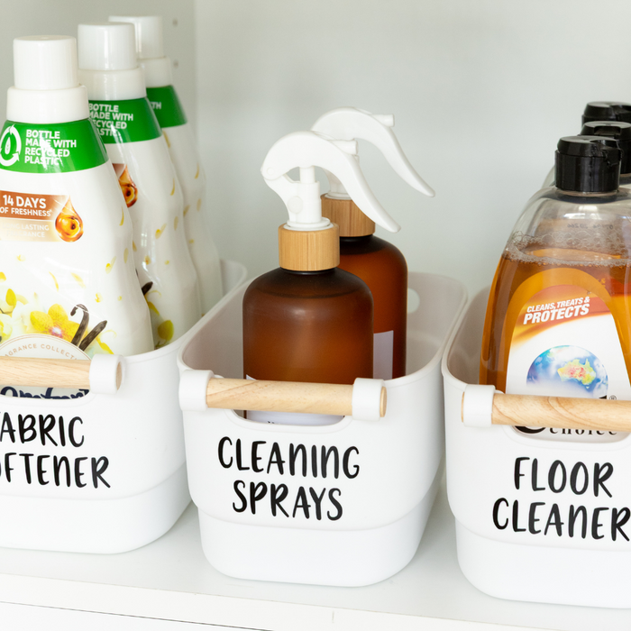 Deluxe Laundry Organisation Storage Pack - Little Label Co Australia - The Home of Organisation For Kitchen, Bathroom, Laundry & More