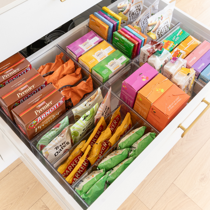 SHORT Stackable Pantry Storage Container - X-Large - Little Label Co Australia - The Home of Organisation For Kitchen, Bathroom, Laundry & More