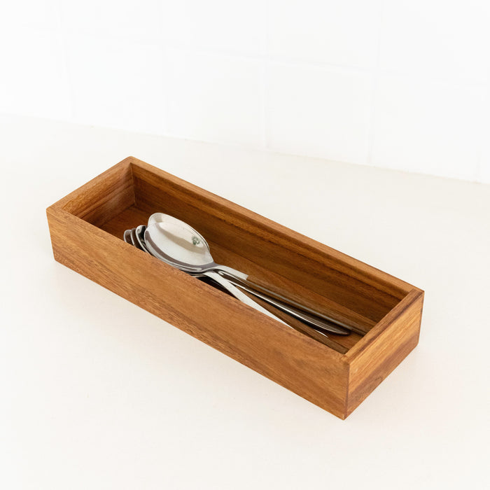 Acacia Wood Drawer Organiser - Medium