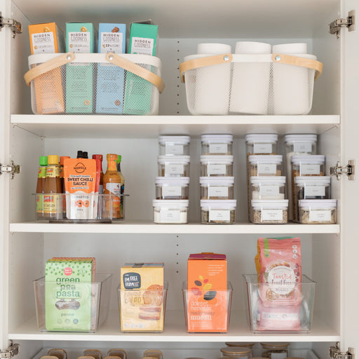Complete Flip Top Pantry Organisation Set - Little Label Co Australia - The Home of Organisation For Kitchen, Bathroom, Laundry & More