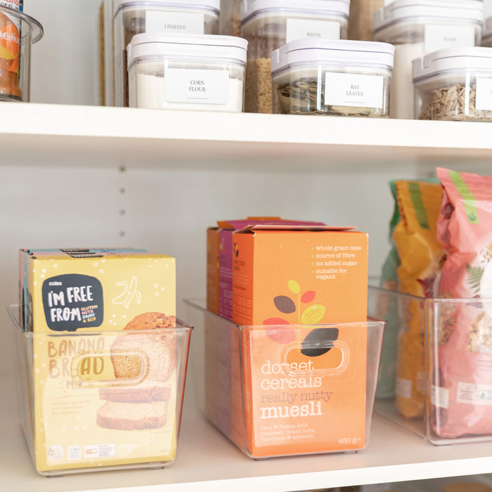 Complete Flip Top Pantry Organisation Set - Little Label Co Australia - The Home of Organisation For Kitchen, Bathroom, Laundry & More