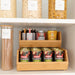 Complete Bamboo & Glass Pantry Organisation Set - Little Label Co Australia - The Home of Organisation For Kitchen, Bathroom, Laundry & More