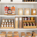 Complete Bamboo & Glass Pantry Organisation Set - Little Label Co Australia - The Home of Organisation For Kitchen, Bathroom, Laundry & More