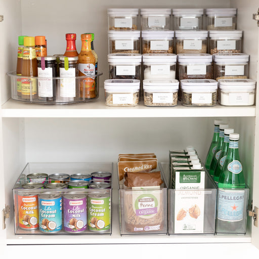 Ultimate Flip Top Pantry Container Set - Little Label Co Australia - The Home of Organisation For Kitchen, Bathroom, Laundry & More