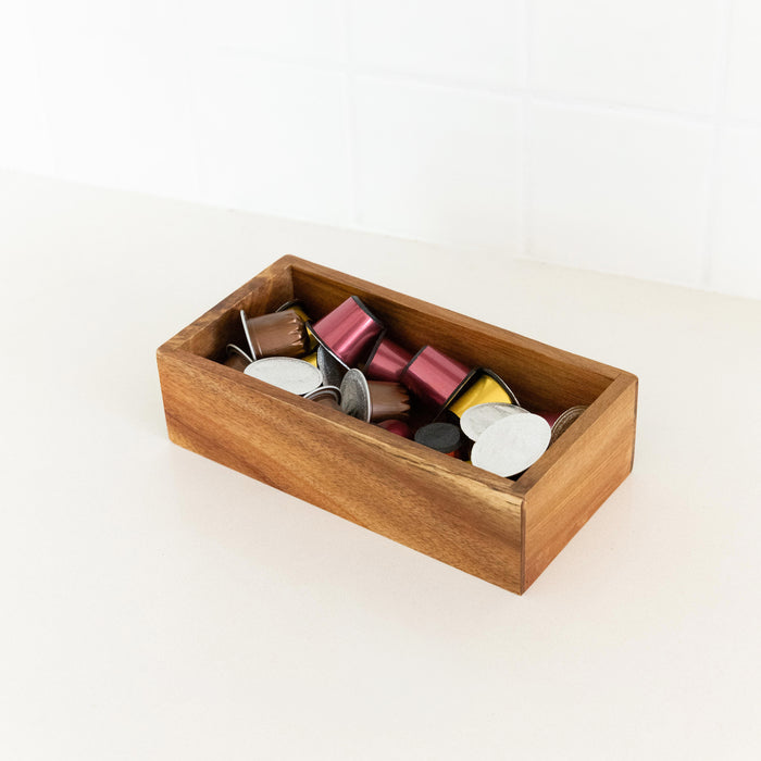 Acacia Wood Drawer Organiser - Small