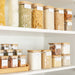 Square Bamboo Glass Deluxe Pantry Pack - Little Label Co Australia - The Home of Organisation For Kitchen, Bathroom, Laundry & More