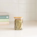 Bamboo Glass Herb & Spice Jars Square - 200ml - Little Label Co The Home of Organisation For Kitchen, Bathroom, Laundry & More