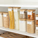 Square Bamboo Glass Pantry Pack - Little Label Co Australia - The Home of Organisation For Kitchen, Bathroom, Laundry & More