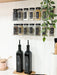 Black Shaker Spice Jars - 125ml - Little Label Co The Home of Organisation For Kitchen, Bathroom, Laundry & More
