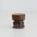 Acacia Wood Glass Jar, 100ml Glass Jars, Acacia Jar, Spice Jars, Pantry Storage, Pantry Storage Containers, Kitchen Storage Containers, Glass spice containers, spice jar organiser, airtight spice jars, kitchen storage solutions, pantry organisation, sustainable kitchenware, acacia wood kitchen accessories