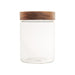 Acacia Wood Glass Jar 1L - Little Label Co - - 30%, Acacia Storage Jars, Acacia Wood, Food Storage Containers, Kitchen Organisation, Pantry Organisation